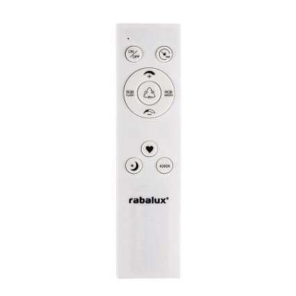 Rabalux - Plafón LED RGB regulable LED/22W/230V Wi-Fi Tuya + control remoto