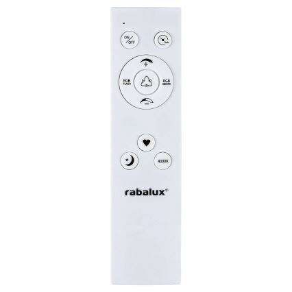 Rabalux - Plafón LED RGB regulable LED/22W/230V Wi-Fi Tuya + control remoto