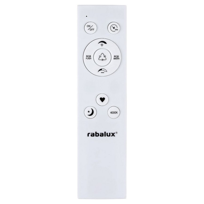 Rabalux - Plafón LED RGB regulable LED/22W/230V Wi-Fi Tuya + control remoto
