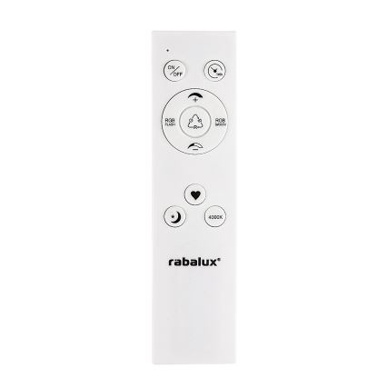 Rabalux - Plafón LED RGB regulable LED/22W/230V Wi-Fi Tuya + control remoto