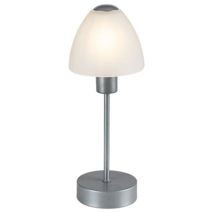 Rabalux - Lámpara de mesa regulable 1xE14/40W/230V cromo mate