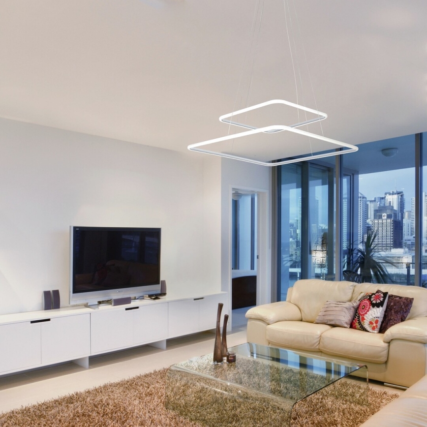 Rabalux - Lámpara colgante LED LED/65W/230V blanco