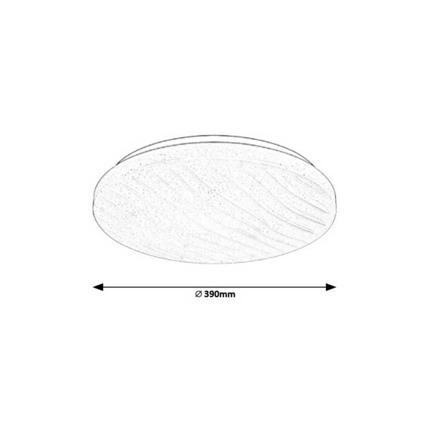 Rabalux - LED Plafón regulable LED/24W/230V