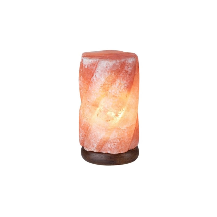 Rabalux - Lámpara de sal 1xE14/15W/230V acacia 3,6 kg