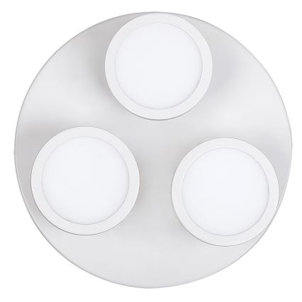 Rabalux - Plafón LED 3xLED/6W/230V blanco