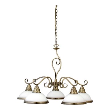 Rabalux 2755 - Lámpara colgante ELISETT 5xE27/60W/230V