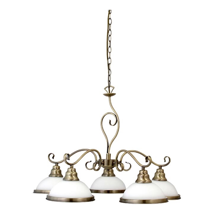 Rabalux 2755 - Lámpara colgante ELISETT 5xE27/60W/230V