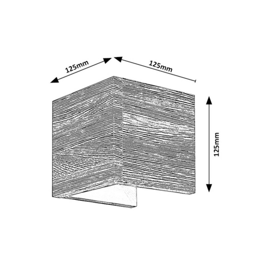 Rabalux  - Aplique LED CINNAMON LED/7W/230V