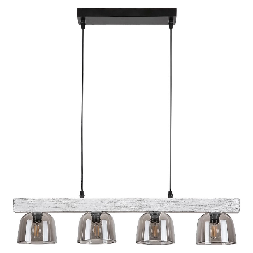 Rabalux 3120 - Lámpara de araña con cable 4xE14/40W/230V
