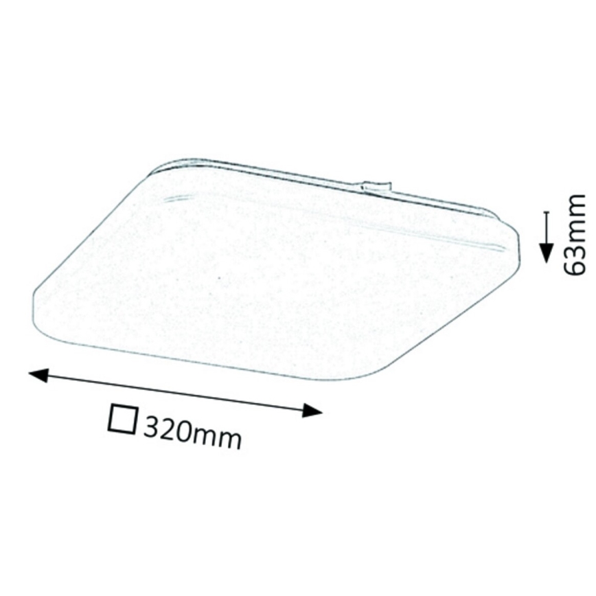 Rabalux - Plafón LED LED/32W/230V