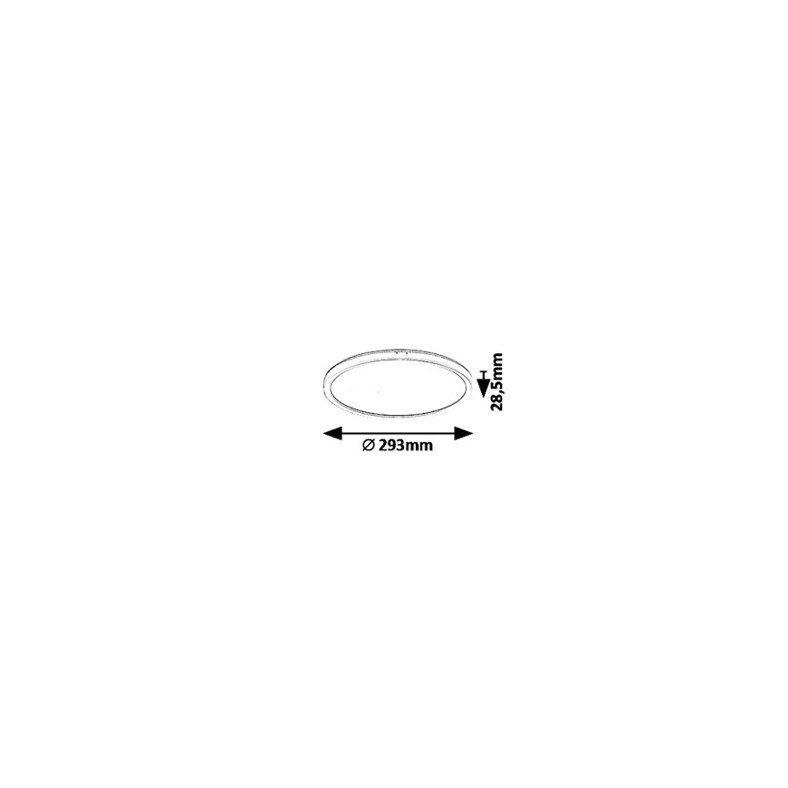 LED Plafón LED/18W/230V