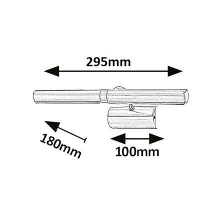 Rabalux - Lámpara LED de cuadro 2xG9/2W/230V