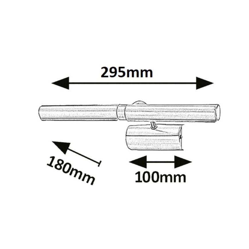 Rabalux - Lámpara LED de cuadro 2xG9/2W/230V