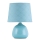Rabalux 4382 - Lámpara de mesa ELLIE E14/40W azul