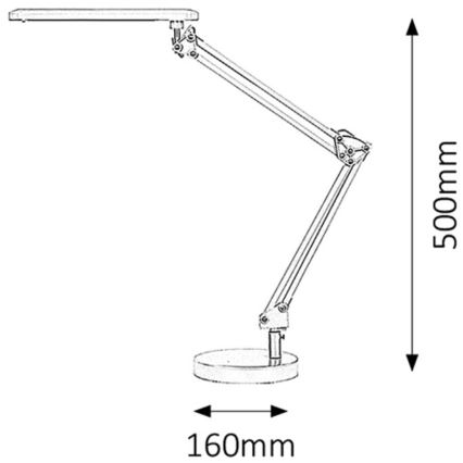 Rabalux - Lámpara LED de mesa LED/5,6W/230V