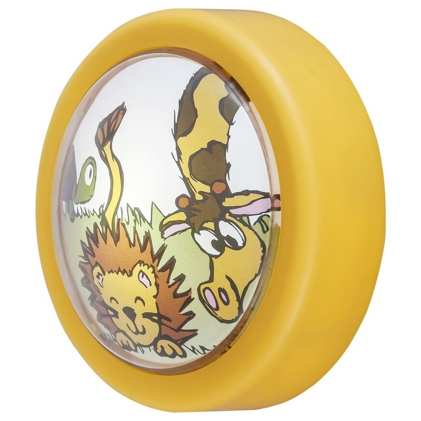 Rabalux - Aplique infantil LED LEON LED/0,3W/2xAA
