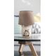 Rabalux - Lámpara de mesa infantil 1xE14/40W/230V color crema