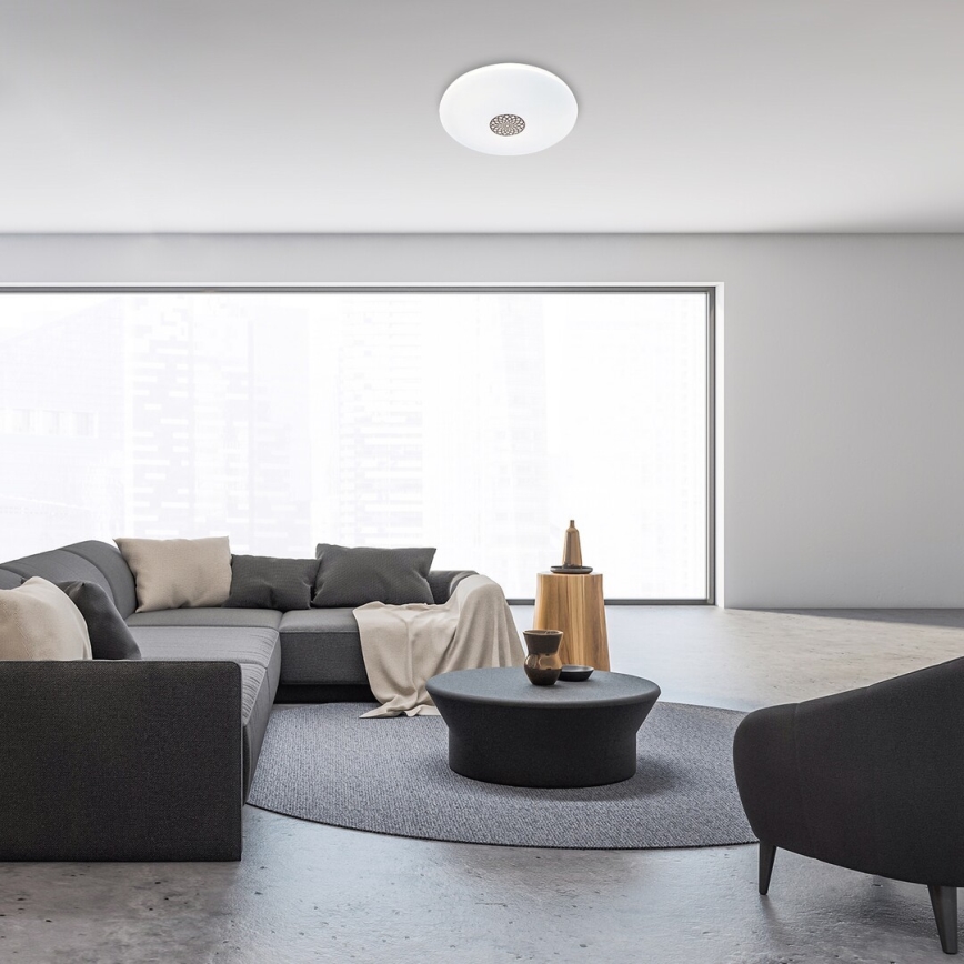 Rabalux - Plafón LED RGB regulable LED/40W/230V 3000-6500K Wi-Fi Tuya diá. 60 cm + control remoto