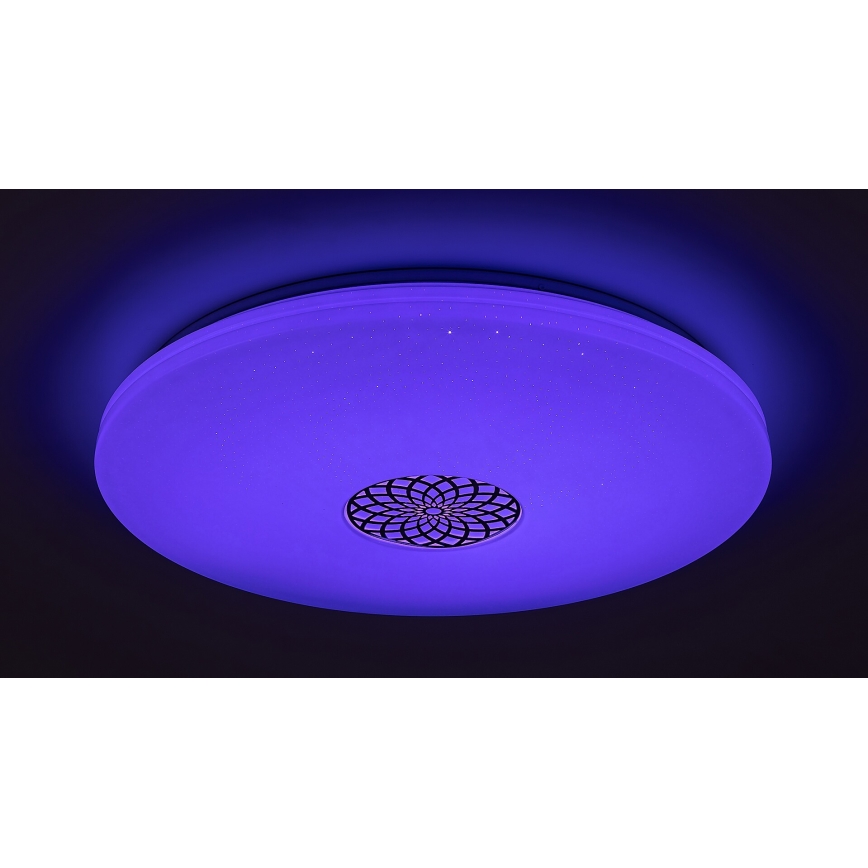 Rabalux - Plafón LED RGB regulable LED/40W/230V 3000-6500K Wi-Fi Tuya diá. 60 cm + control remoto