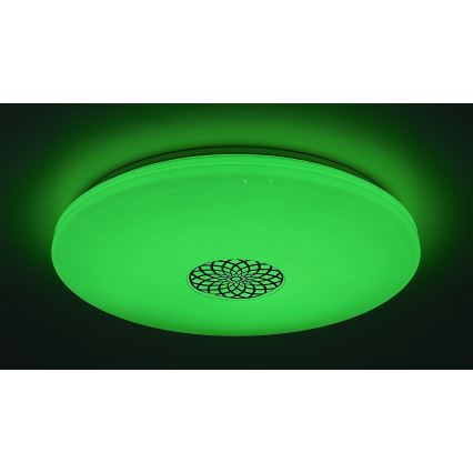 Rabalux - Plafón LED RGB regulable LED/40W/230V 3000-6500K Wi-Fi Tuya diá. 60 cm + control remoto