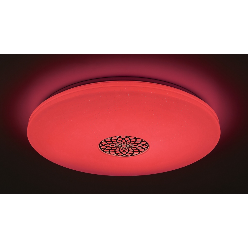 Rabalux - Plafón LED RGB regulable LED/40W/230V 3000-6500K Wi-Fi Tuya diá. 60 cm + control remoto