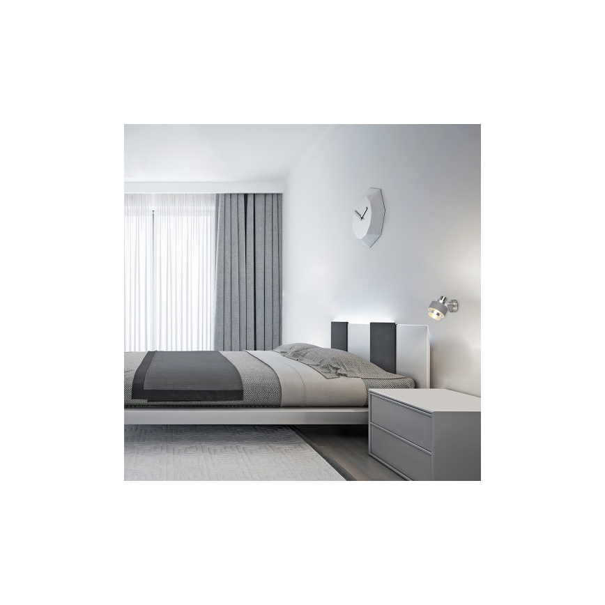 Rabalux 5379 - Foco de pared BASIL 1xE14/40W/230V