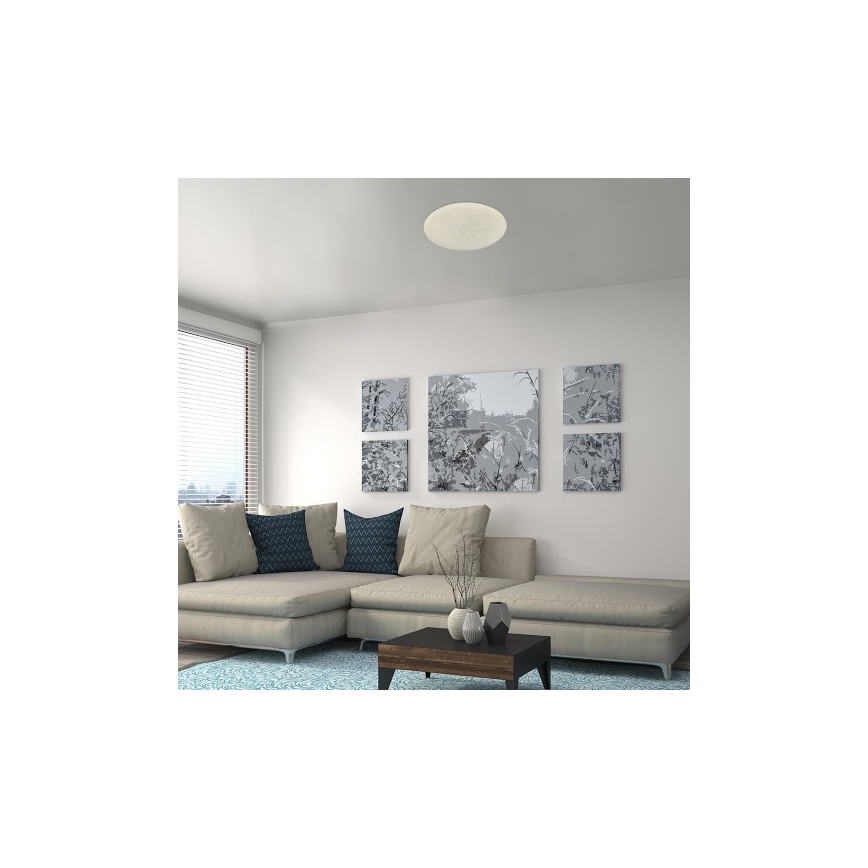 Rabalux - Plafón LED regulable LED/24W/230V Wi-Fi 3000-6500K + mando a distancia