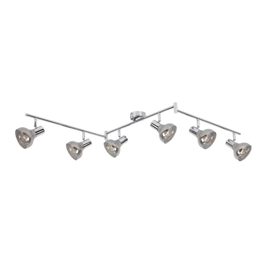 Rabalux 5562 - Foco HOLLY 6xE14/40W/230V cromo brillante