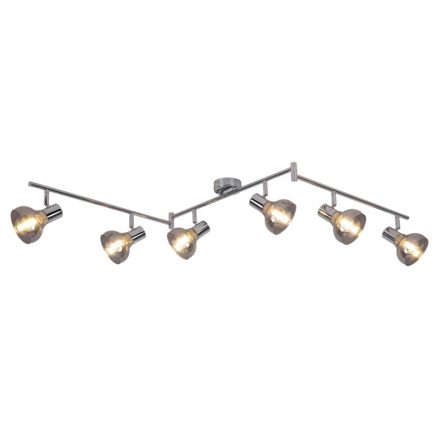 Rabalux 5562 - Foco HOLLY 6xE14/40W/230V cromo brillante