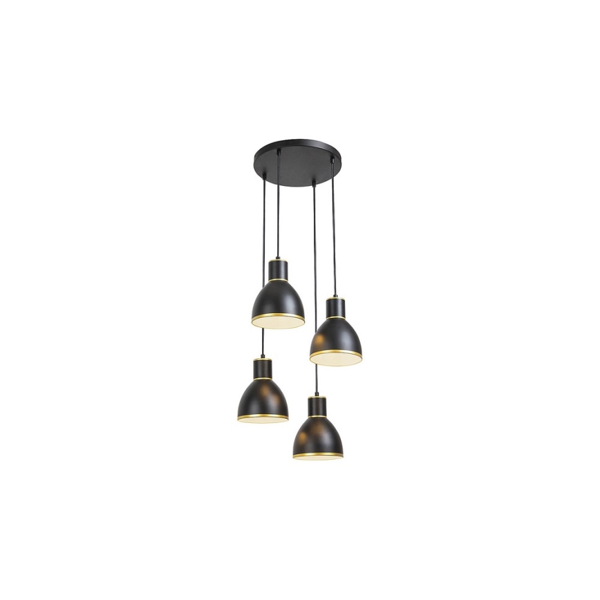 Rabalux - Lámpara suspendida con alambre 4xE27/60W/230V