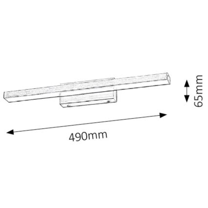 Rabalux - Iluminación LED de espejo de baño 1xLED/12W/230V IP44