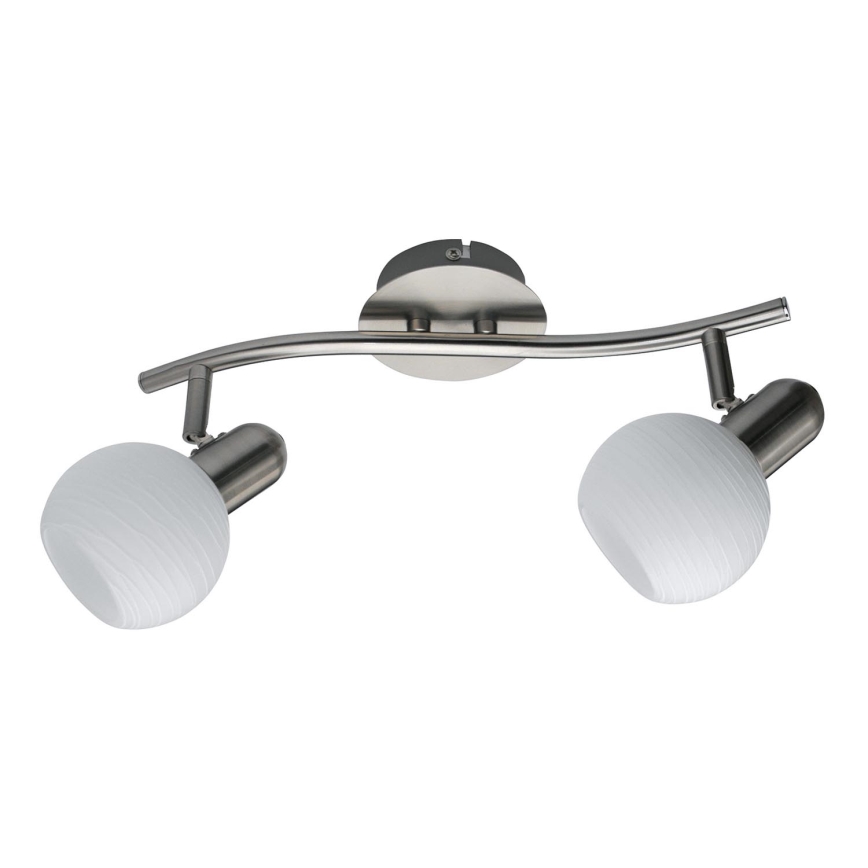 Rabalux 6342 - Plafón AUREL 2xE14/40W/230V