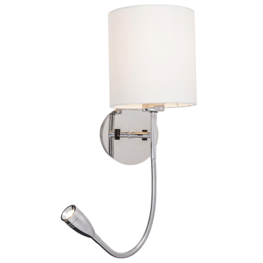 Rabalux - Aplique 1xE27/40W+LED/3W