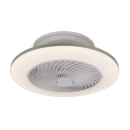 Rabalux - Plafón LED regulable con ventilador DALFON LED/36W/230V 3000-6000K + mando a distancia