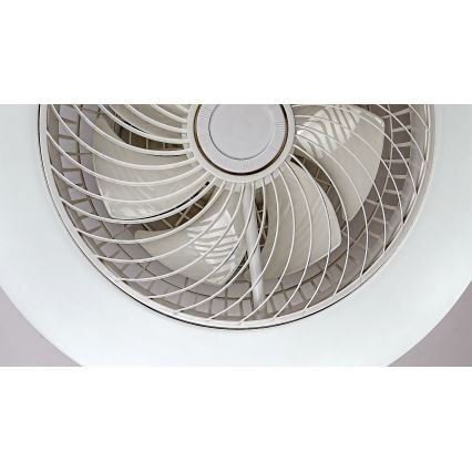 Rabalux - Plafón LED regulable con ventilador DALFON LED/36W/230V 3000-6000K + mando a distancia