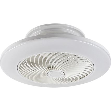 Rabalux - Plafón LED regulable con ventilador DALFON LED/36W/230V 3000-6000K + mando a distancia