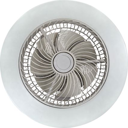 Rabalux - Plafón LED regulable con ventilador DALFON LED/36W/230V 3000-6000K + mando a distancia