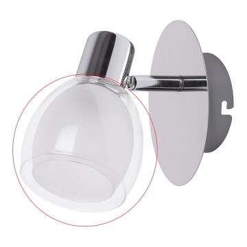 Rabalux 6835 - Vidrio de recambio para lámpara DAVE E14