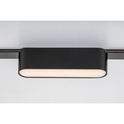 Rabalux - Plafón LED para sistema de raíles monofásico LED/6W/230V 3000K 11,5 cm negro