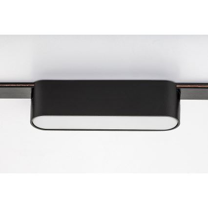 Rabalux - Plafón LED para sistema de raíles monofásico LED/6W/230V 3000K 11,5 cm negro