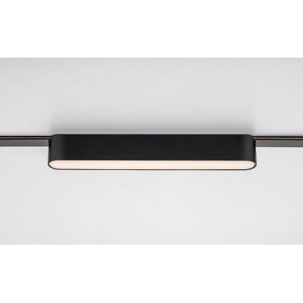 Rabalux - LED Plafón para sistema de raíles monofásico LED/12W/230V 3000K 22 cm negro
