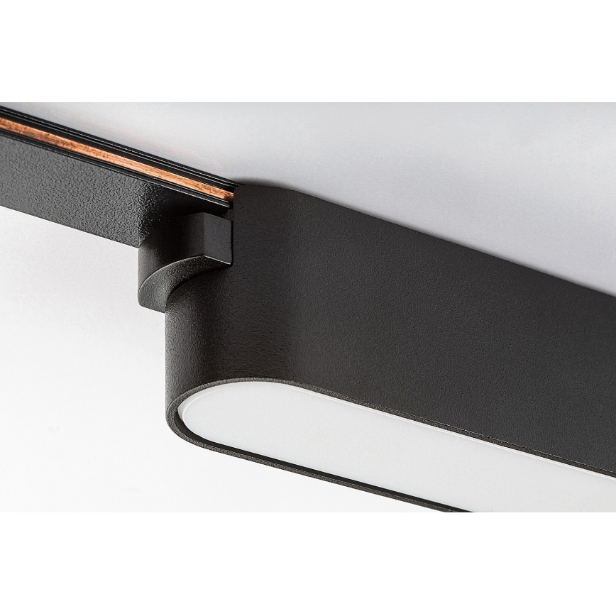 Rabalux - LED Plafón para sistema de raíles monofásico LED/12W/230V 3000K 22 cm negro