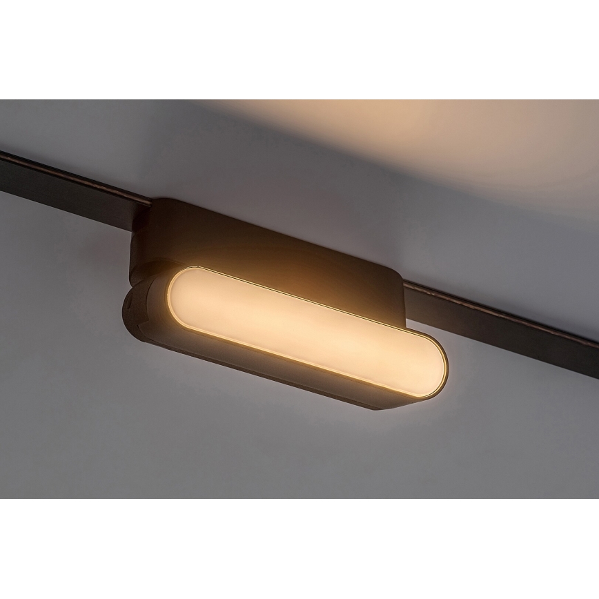 Rabalux - LED Plafón para sistema de raíles monofásico LED/6W/230V 3000K 11,5 cm negro