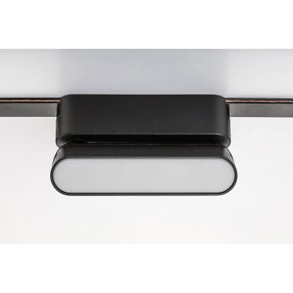 Rabalux - LED Plafón para sistema de raíles monofásico LED/6W/230V 3000K 11,5 cm negro