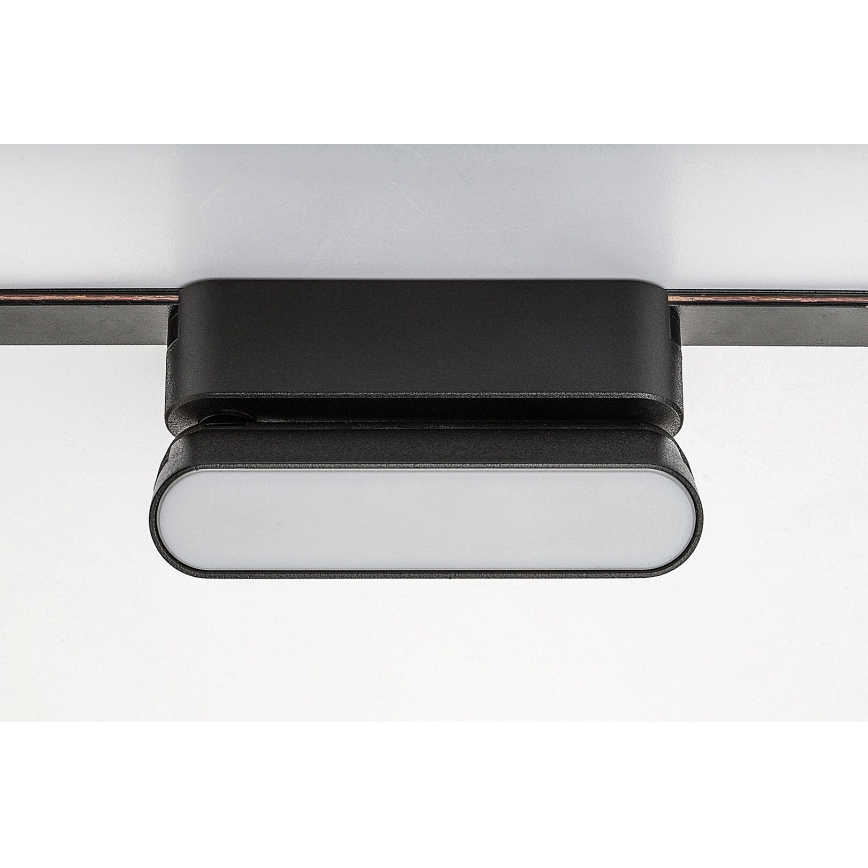 Rabalux - LED Plafón para sistema de raíles monofásico LED/6W/230V 3000K 11,5 cm negro