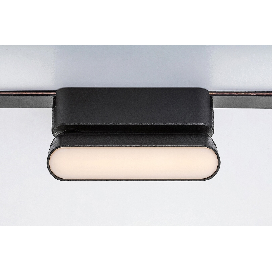 Rabalux - LED Plafón para sistema de raíles monofásico LED/6W/230V 3000K 11,5 cm negro