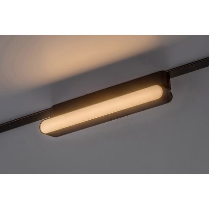 Rabalux - LED Plafón para sistema de raíles monofásico LED/12W/230V 3000K 22 cm negro