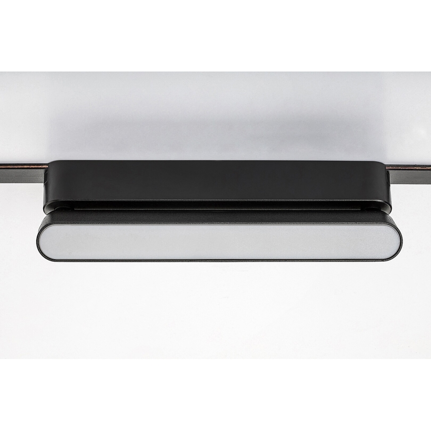 Rabalux - LED Plafón para sistema de raíles monofásico LED/12W/230V 3000K 22 cm negro