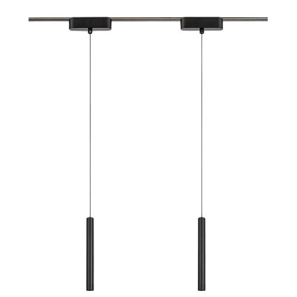 Rabalux - Lámpara LED colgante para sistema de raíles monofásico LED/5W/230V 3000K negro