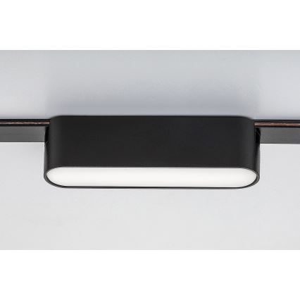 Rabalux - LED Plafón para sistema de raíles monofásico LED/6W/230V 3000K 11,5 cm negro